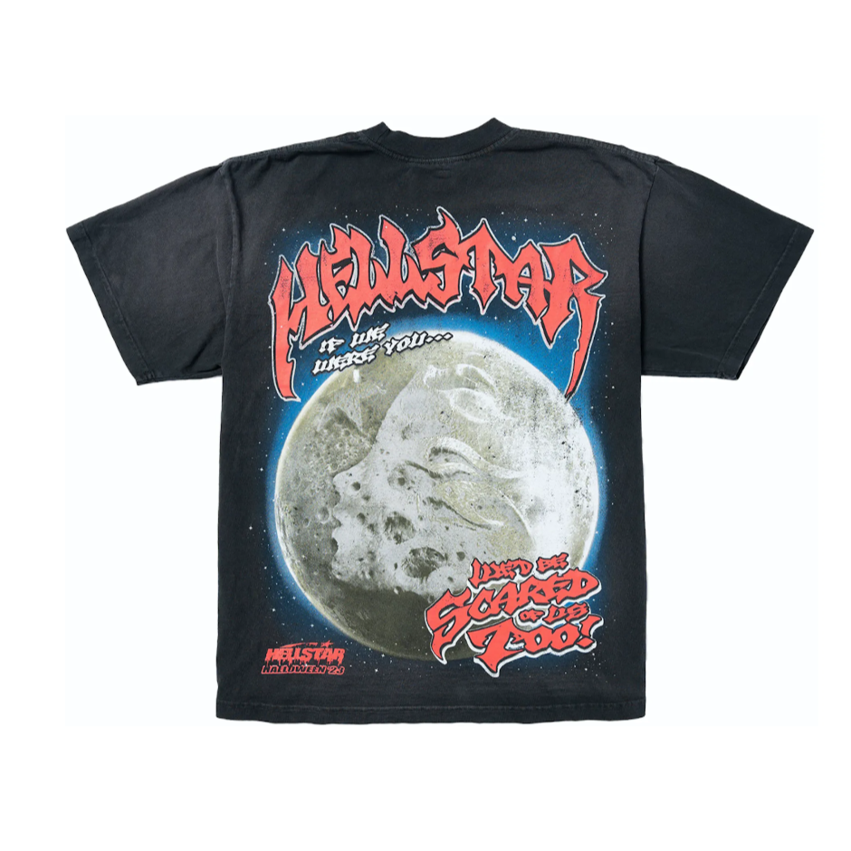 Hellstar “Full Moon” T-Shirt Black