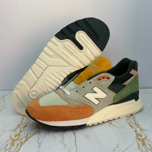 New Balance 998 Ronnie Fieg & Frank Lloyd Wright Foundation Broadacre City Aloe Wash