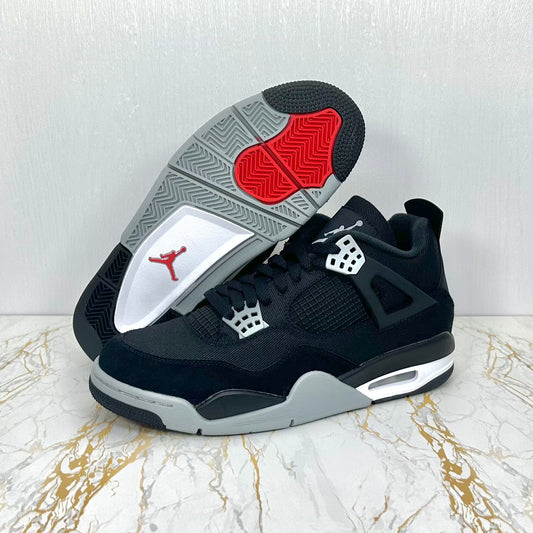 Jordan 4 Retro SE Black Canvas